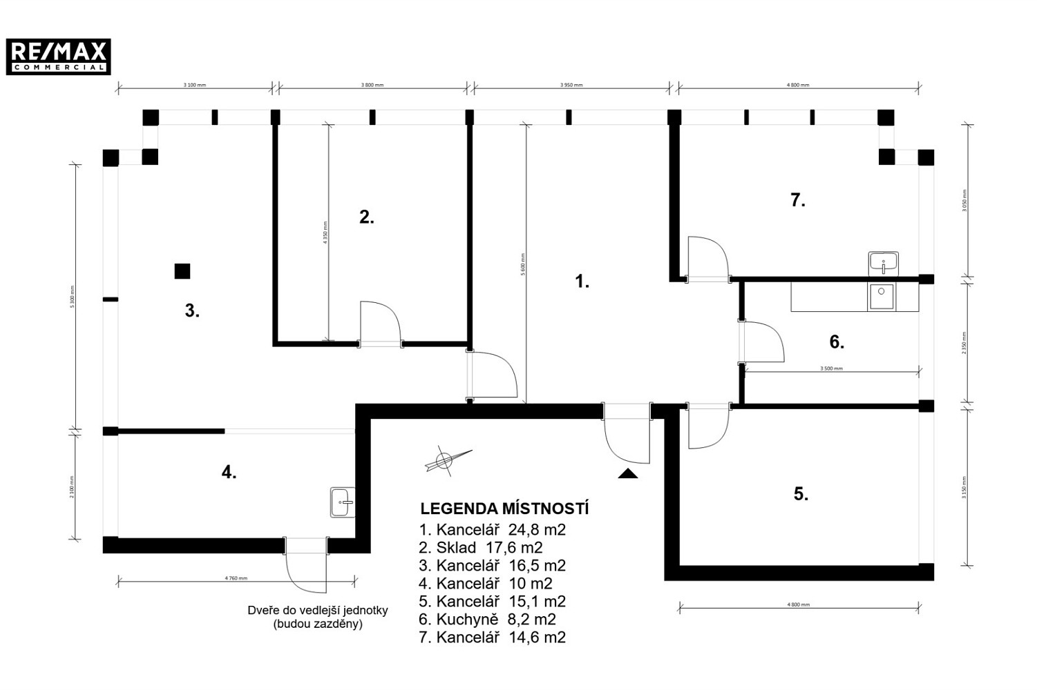 Prodej obchodních prostor 107 m² — photo 3