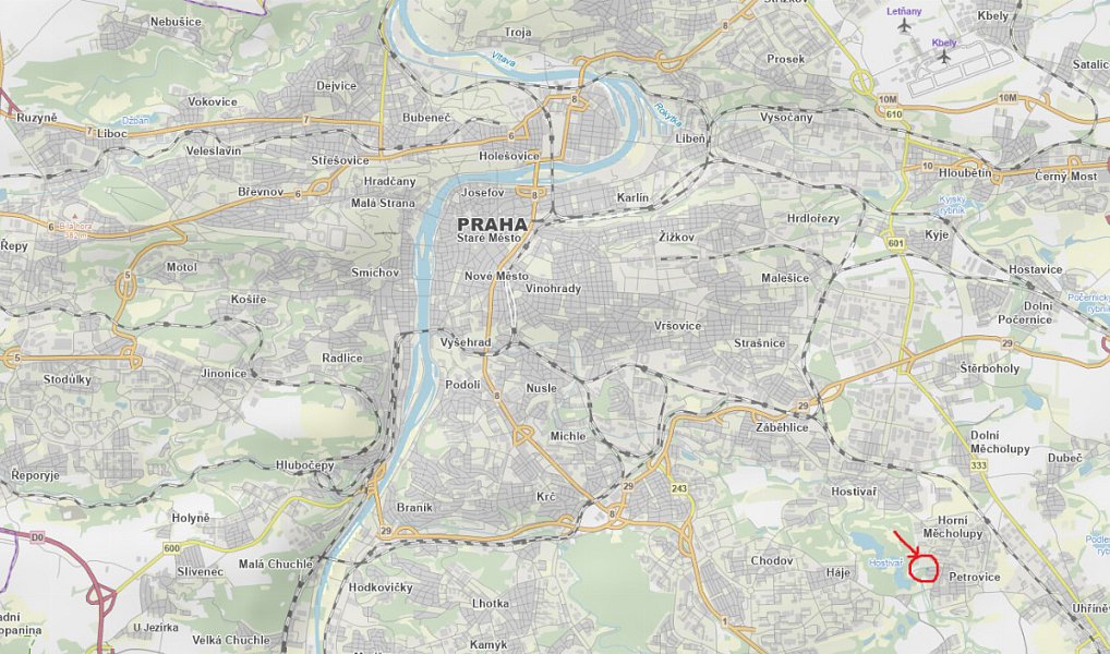 Prodej pozemku 991 m², Průhonice – náhled fotky 7