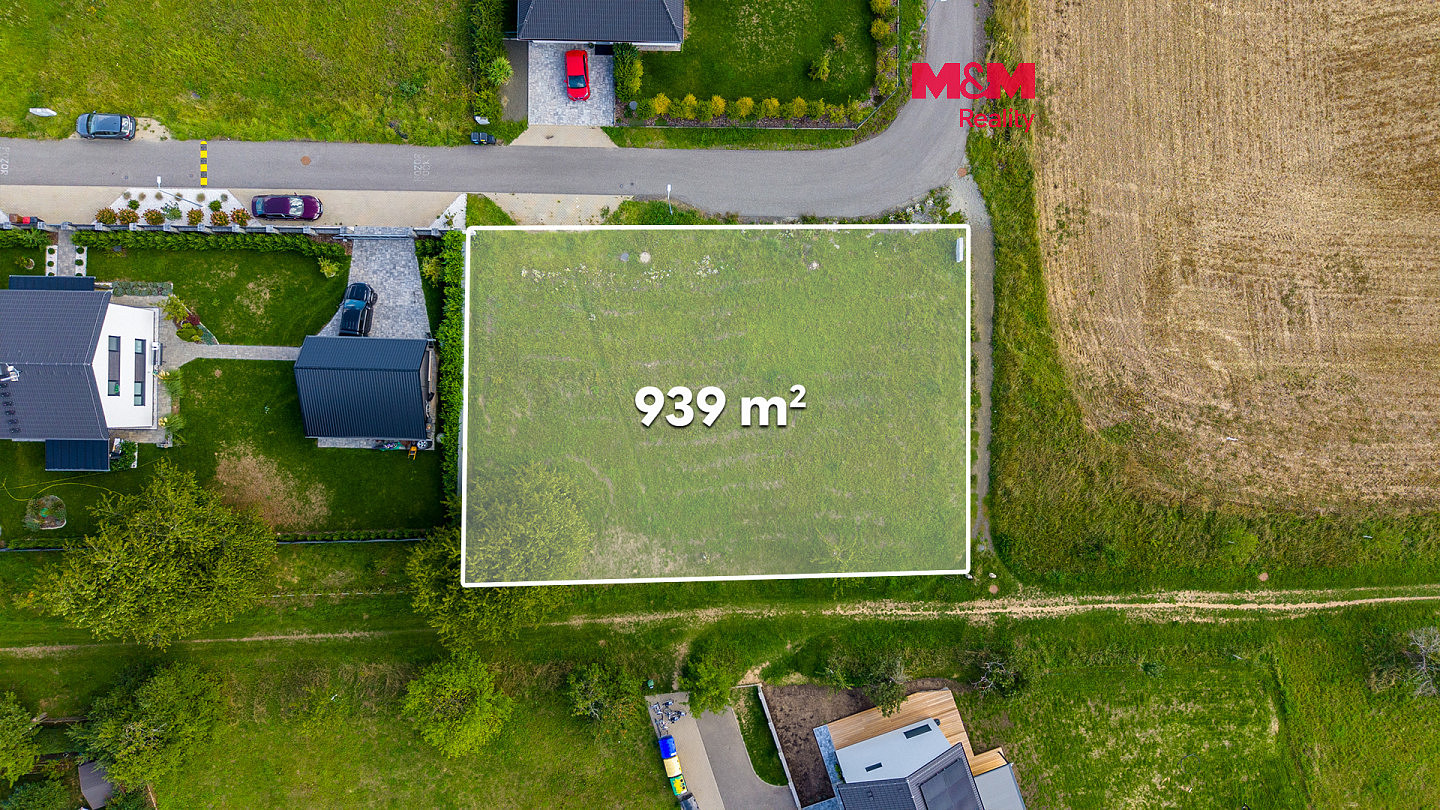 Prodej stavebního pozemku 939 m²