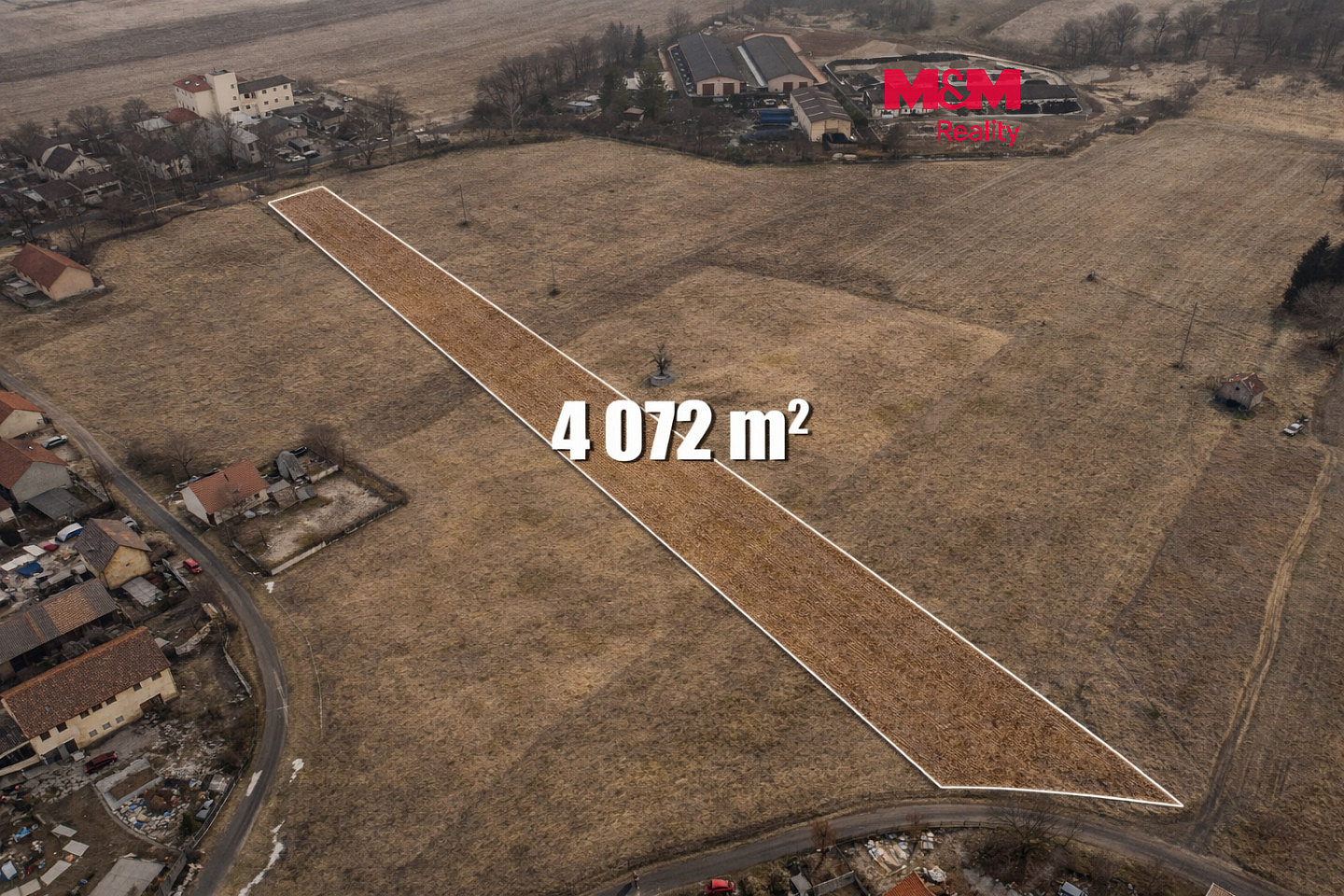 Prodej stavebního pozemku 4 072 m²
