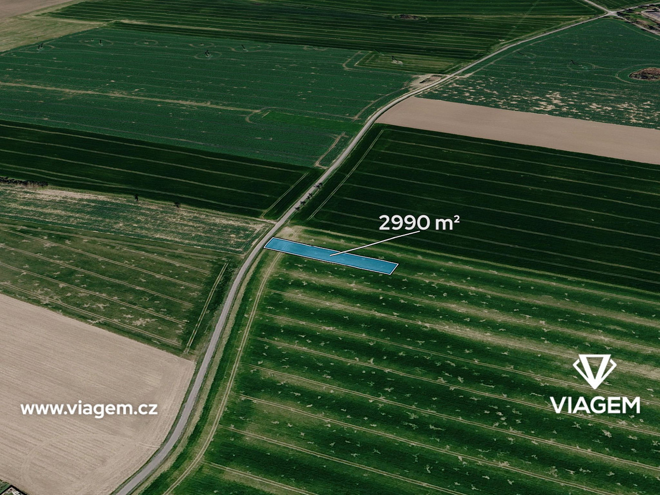 Prodej pole 2 990 m²