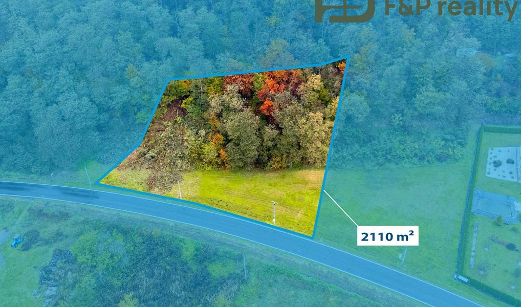 Prodej stavebního pozemku 2 002 m², Otvovice – náhled fotky 2