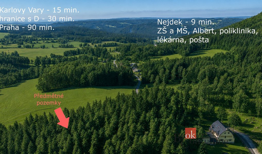 Prodej stavebního pozemku 1 518 m², Nejdek – náhled fotky 7