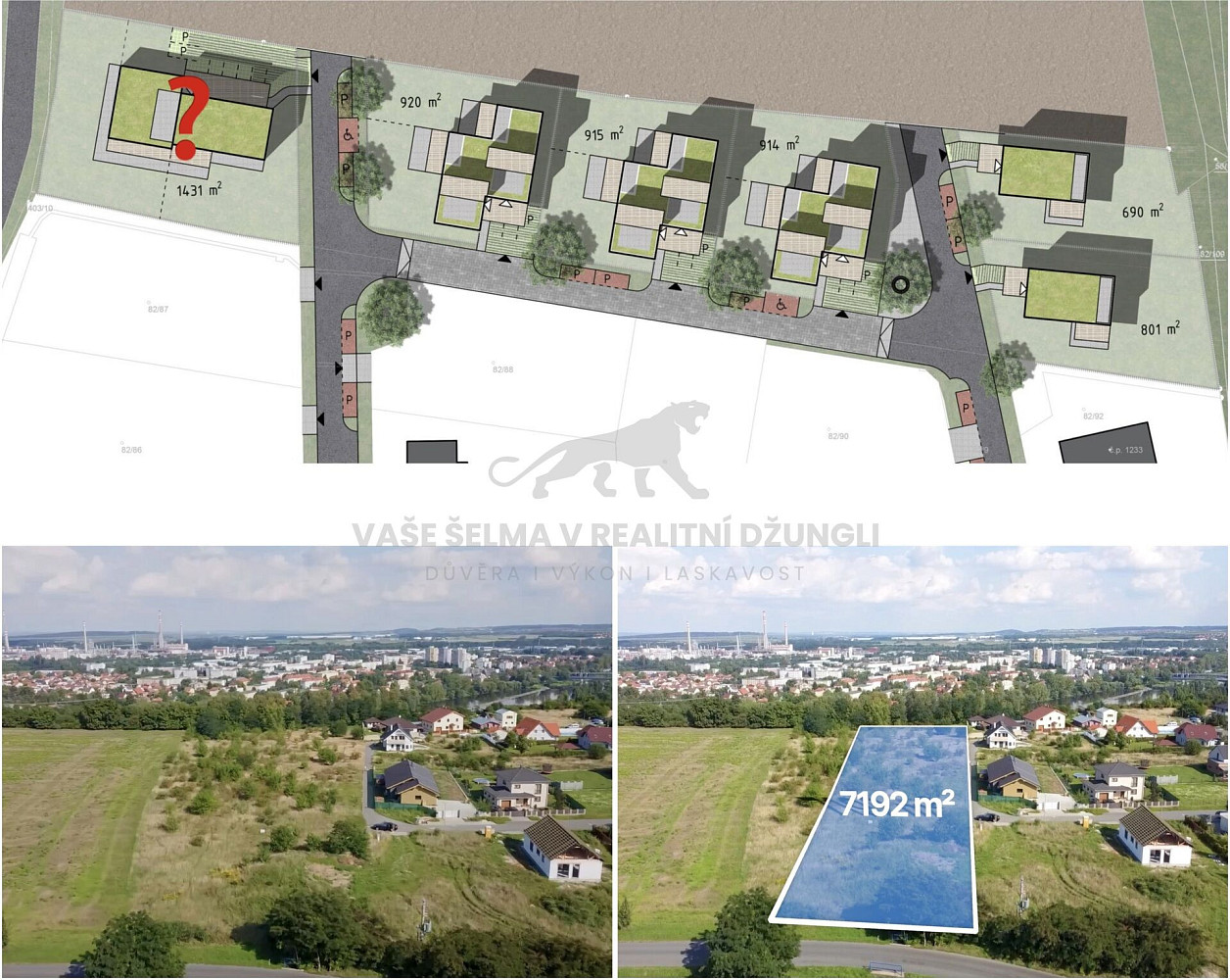 Prodej stavebního pozemku 7 192 m² – fotografie 4