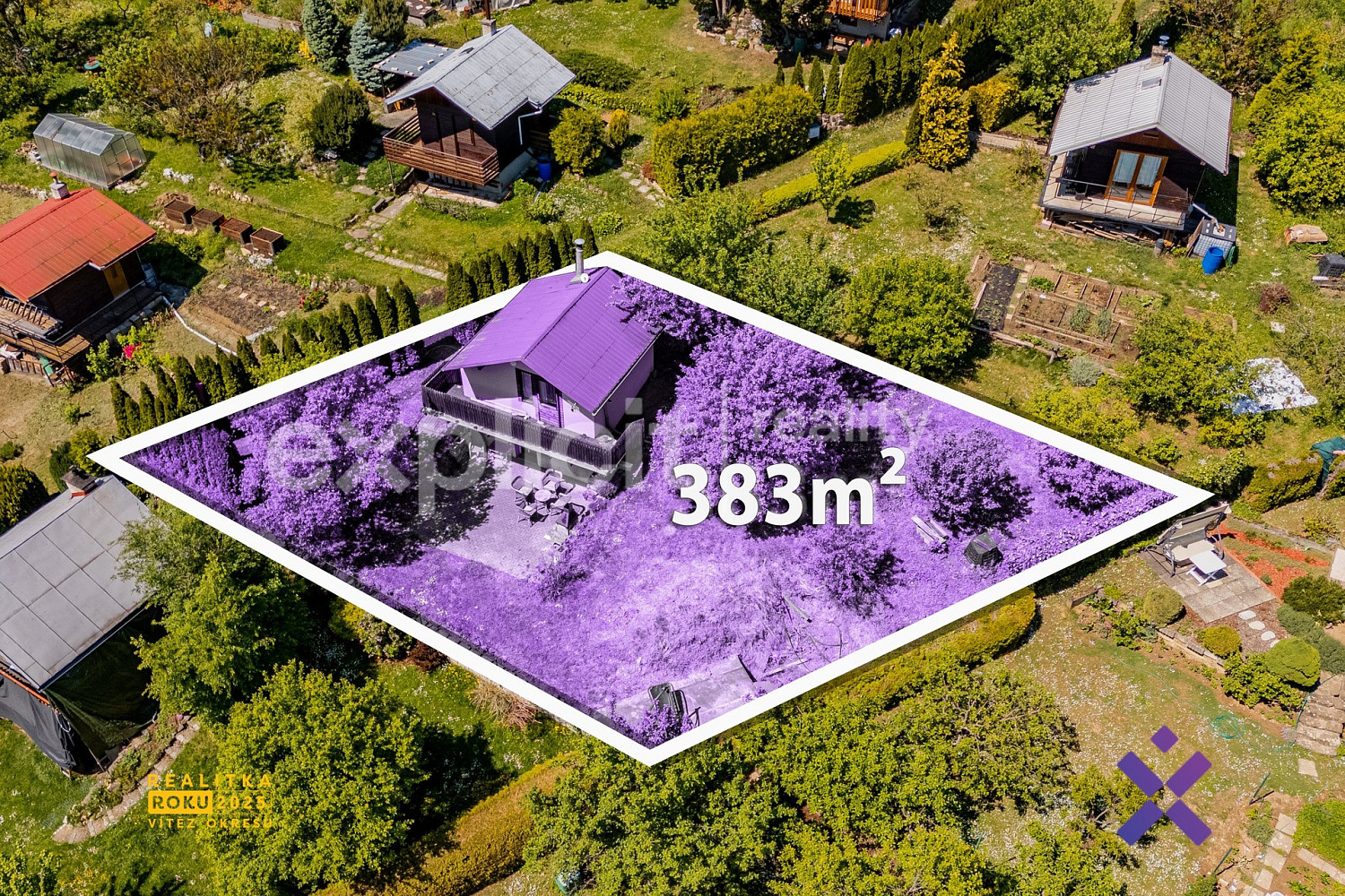Prodej chaty/chalupy 38 m² s pozemkem 383 m² – fotografie 2