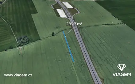 Prodej pole 479 m², Hulín, okres Kroměříž