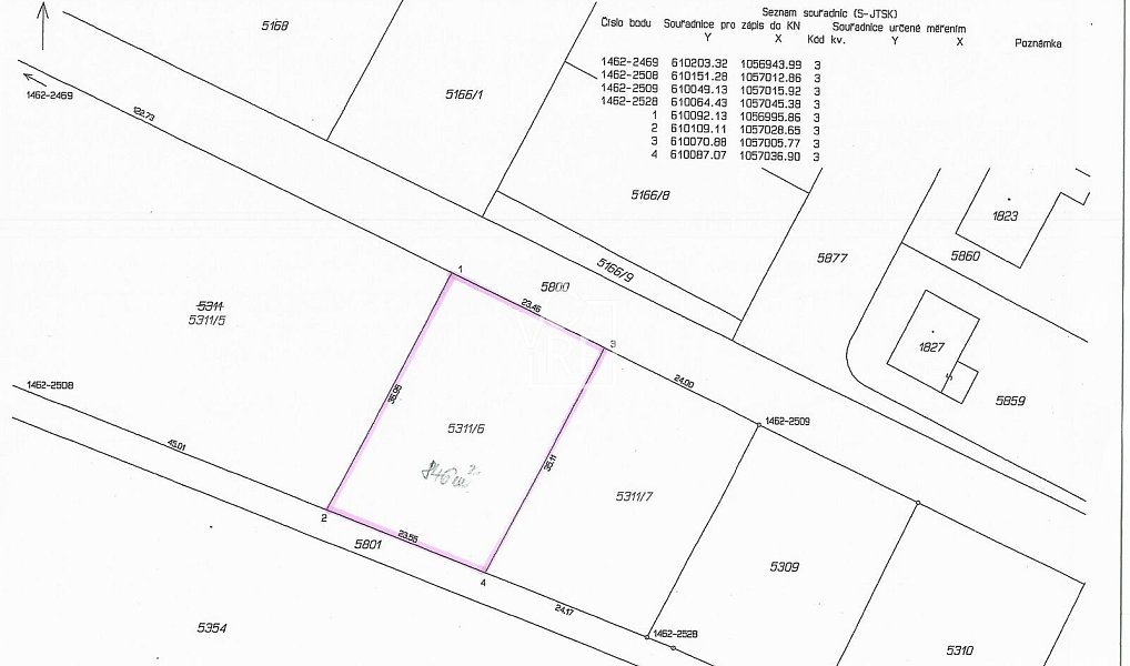 Prodej stavebního pozemku 846 m², Vamberk – náhled fotky 14
