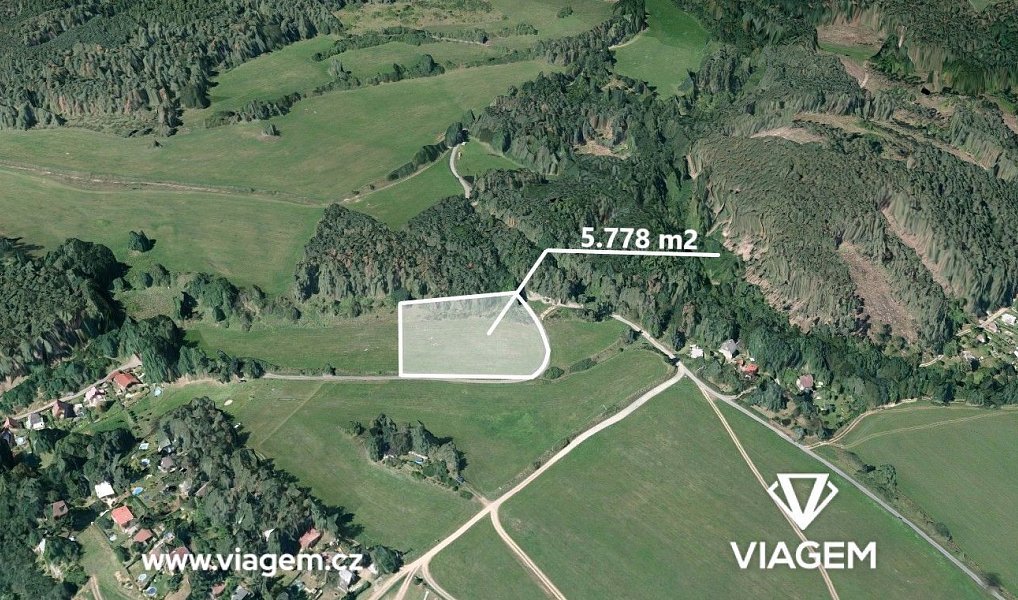 Prodej pole 5 778 m², Zduchovice – náhled fotky 3