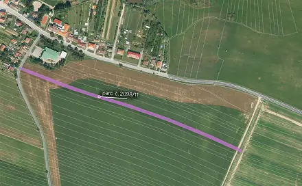 Prodej pole 5 761 m², Předín, okres Třebíč
