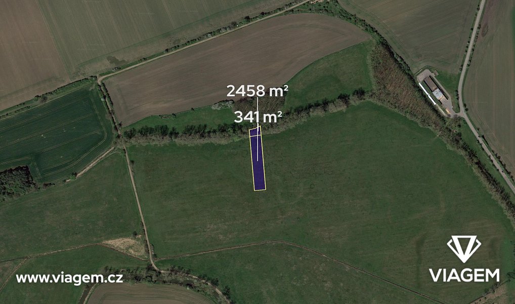 Prodej pole 699 m², Smidary – náhled fotky 2