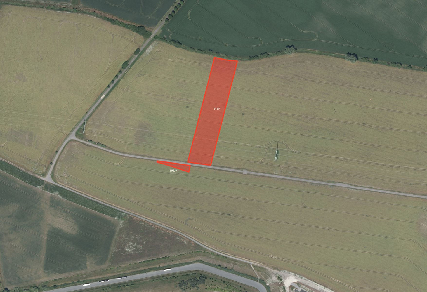 Prodej pole 7 540 m²