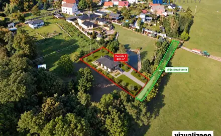 Prodej stavebního pozemku 820 m², Háj u Duchcova - Domaslavice, okres Teplice