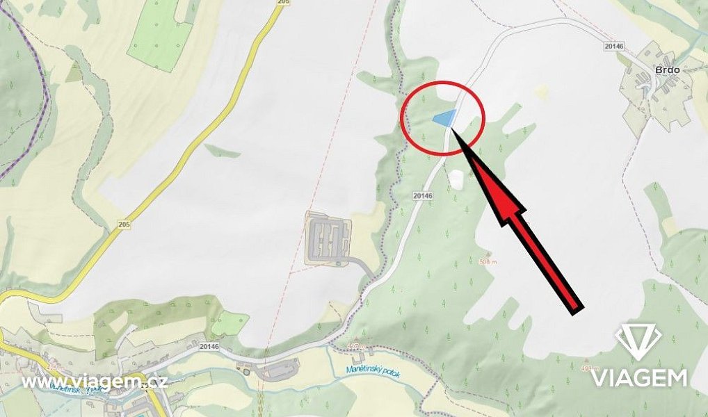 Prodej lesa 1 114 m², Manětín – náhled fotky 4