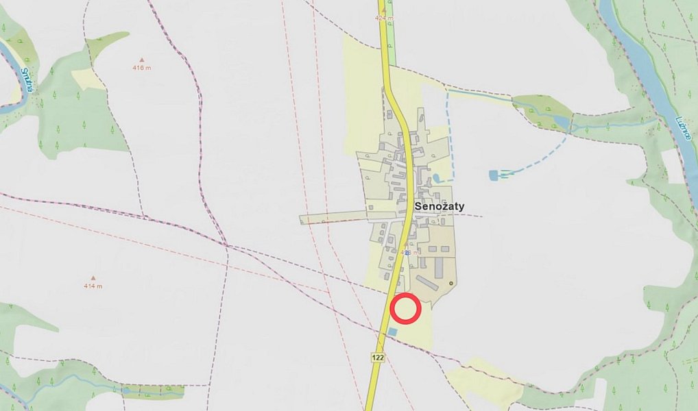 Prodej stavebního pozemku 2 195 m², Bechyně – náhled fotky 6