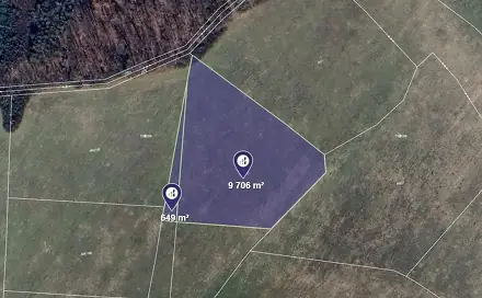 Prodej pole 5 753 m², Krakovany, okres Kolín
