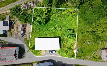 Prodej stavebního pozemku 1 280 m², Poniklá, okres Semily