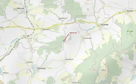 Dražba lesa 9 168 m², Zahořany