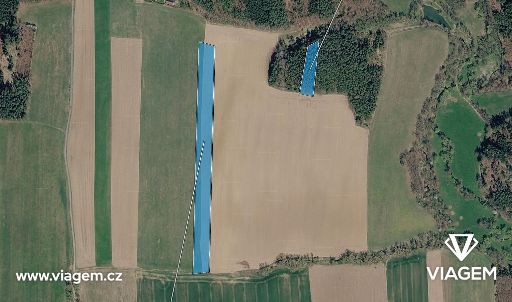 Prodej pole 3 183 m², Chotoviny – náhled fotky 2