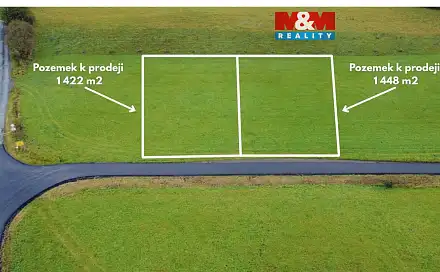 Prodej zahrady 1 422 m², Hranice - Hranice I-Město, okres Přerov