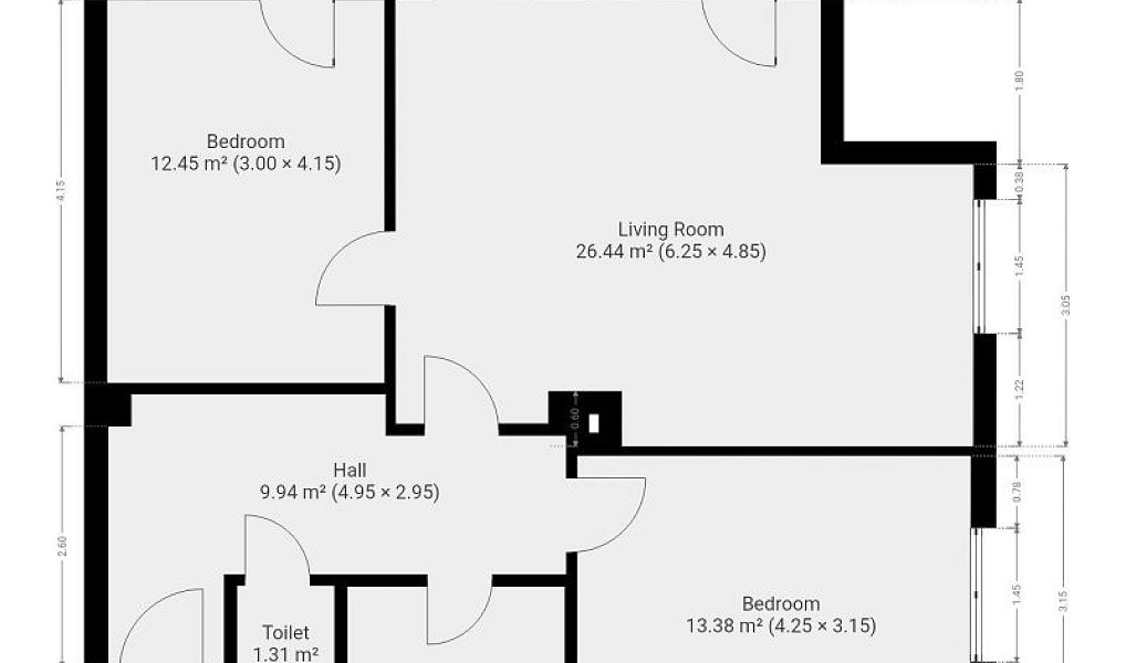 Pronájem bytu 3+kk 73 m², Kladno – náhled fotky 15