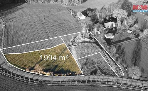 Prodej stavebního pozemku 1 994 m², Sedliště, okres Frýdek-Místek