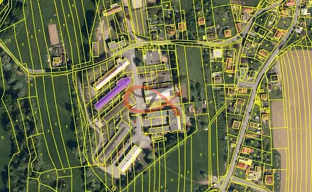 Pronájem garáže 40,22m2 Poličná, Poličná, okres Vsetín