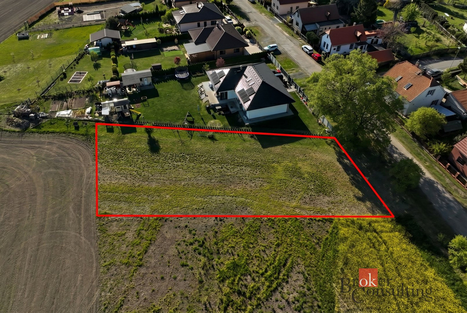 Prodej stavebního pozemku 1 188 m²