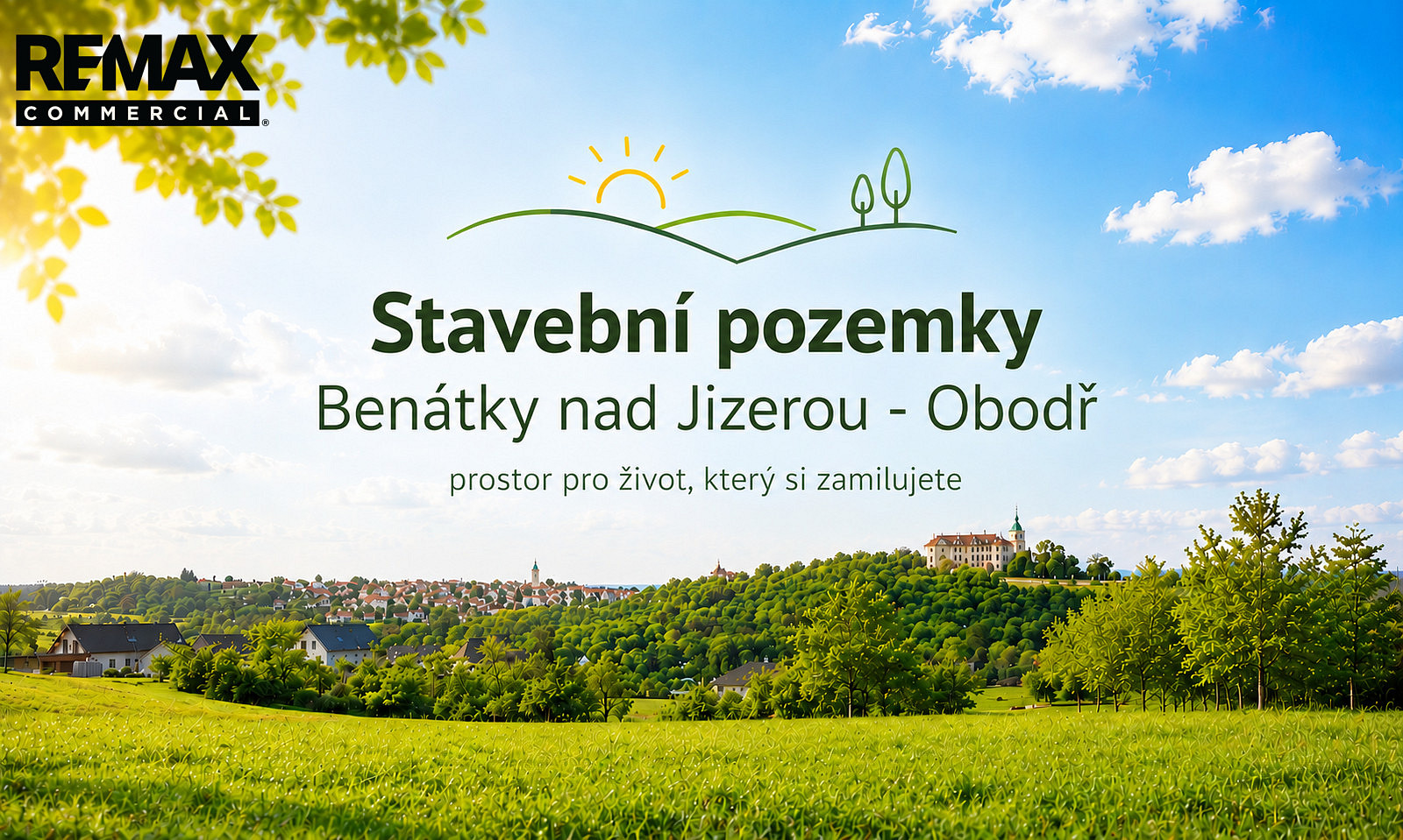 Prodej stavebního pozemku 850 m²