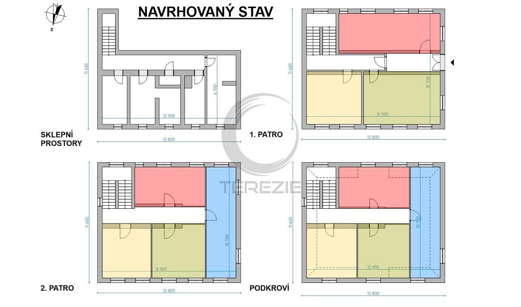 Prodej domu 382 m² s pozemkem 951 m², Ústí nad Labem – náhled fotky 3