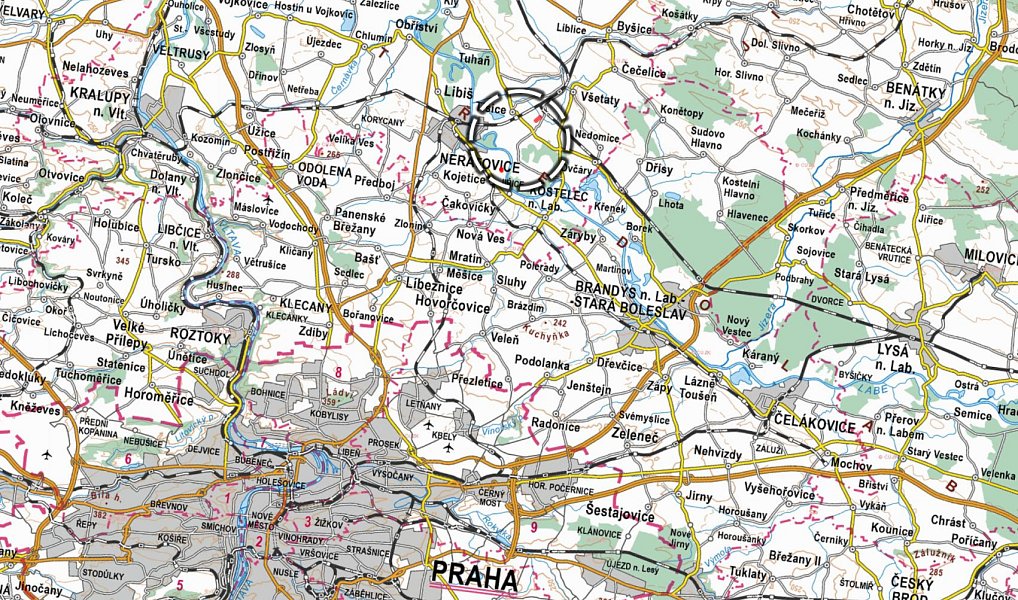 Prodej pole 14 236 m², Tišice – náhled fotky 4