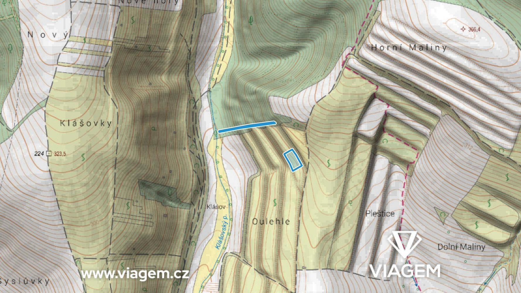 Prodej pole 795 m²
