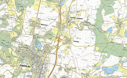 Prodej pole 15 932 m², Sedlečko u Soběslavě, okres Tábor