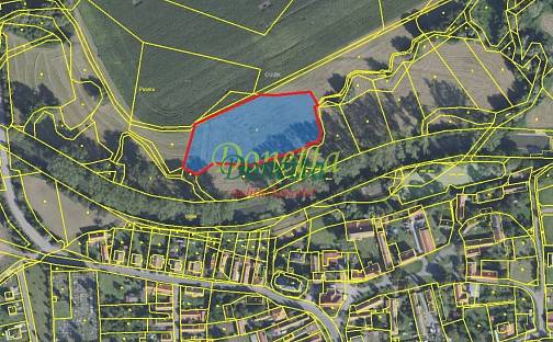 Prodej pole 55 496 m², Sány, okres Nymburk