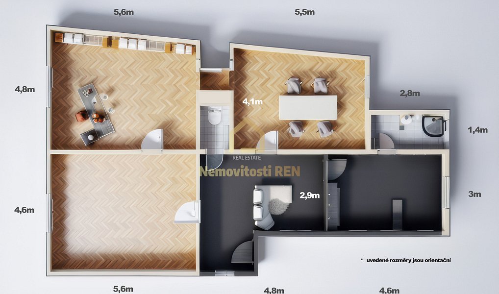Pronájem kanceláře 113 m², Ostrava – náhled fotky 6