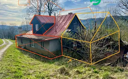 Prodej domu 70 m² s pozemkem 3 197 m², Semetín, Vsetín