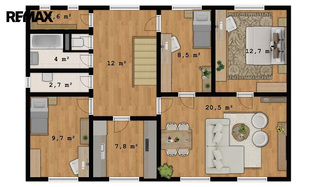Prodej bytu 4+1 89 m², Rudník – náhled fotky 3