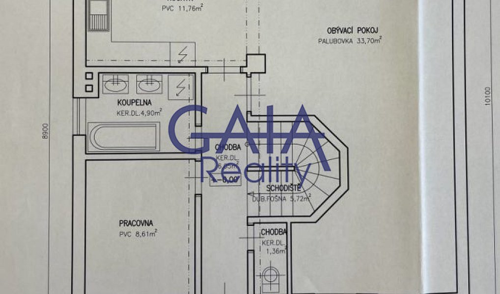 Prodej domu 188 m² s pozemkem 272 m², Kostelec – náhled fotky 22