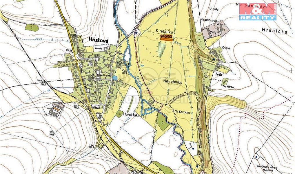 Prodej louky 1 828 m², Cerekvice nad Loučnou – náhled fotky 2