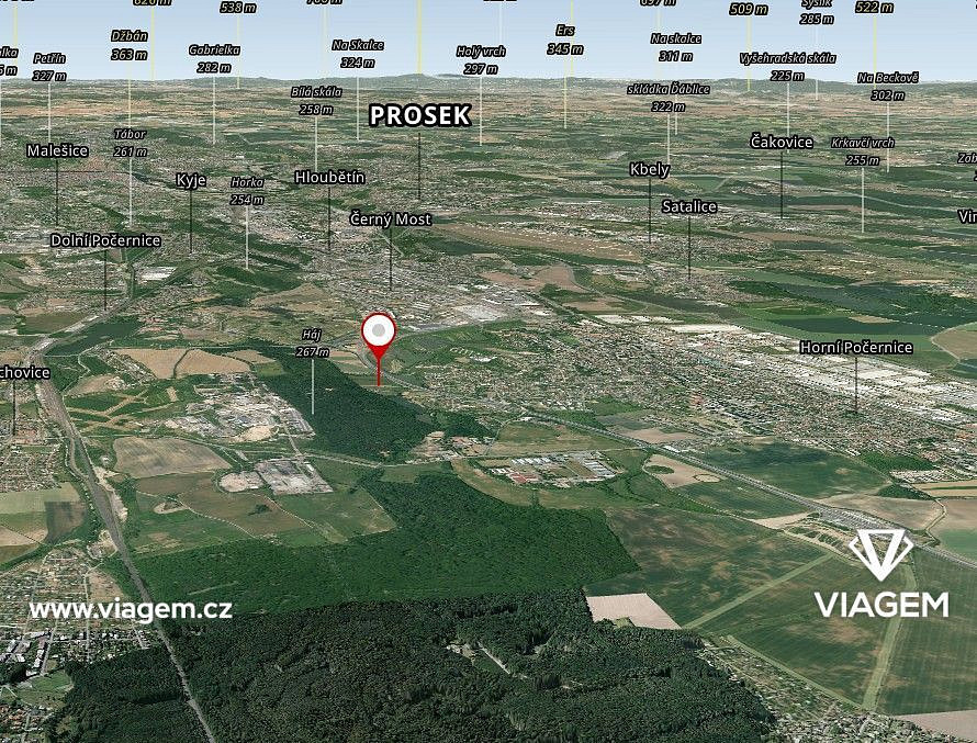 Investiční pozemek 1 924 m² – pohled 4