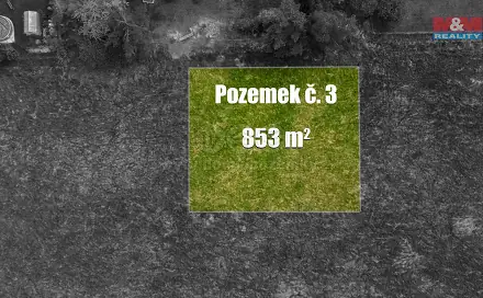 Prodej stavebního pozemku 853 m², Nový Oldřichov, okres Česká Lípa