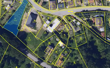 Prodej stavebního pozemku 819 m², Pohled, okres Havlíčkův Brod