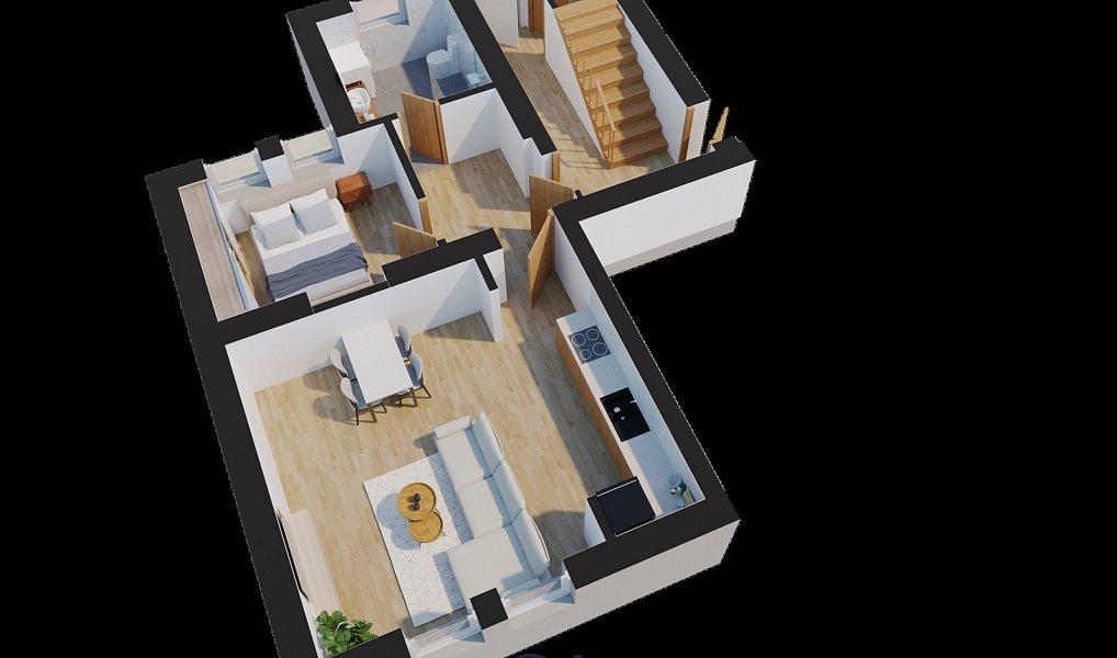 Prodej bytu 2+kk 49 m², Velké Hamry – náhled fotky 8