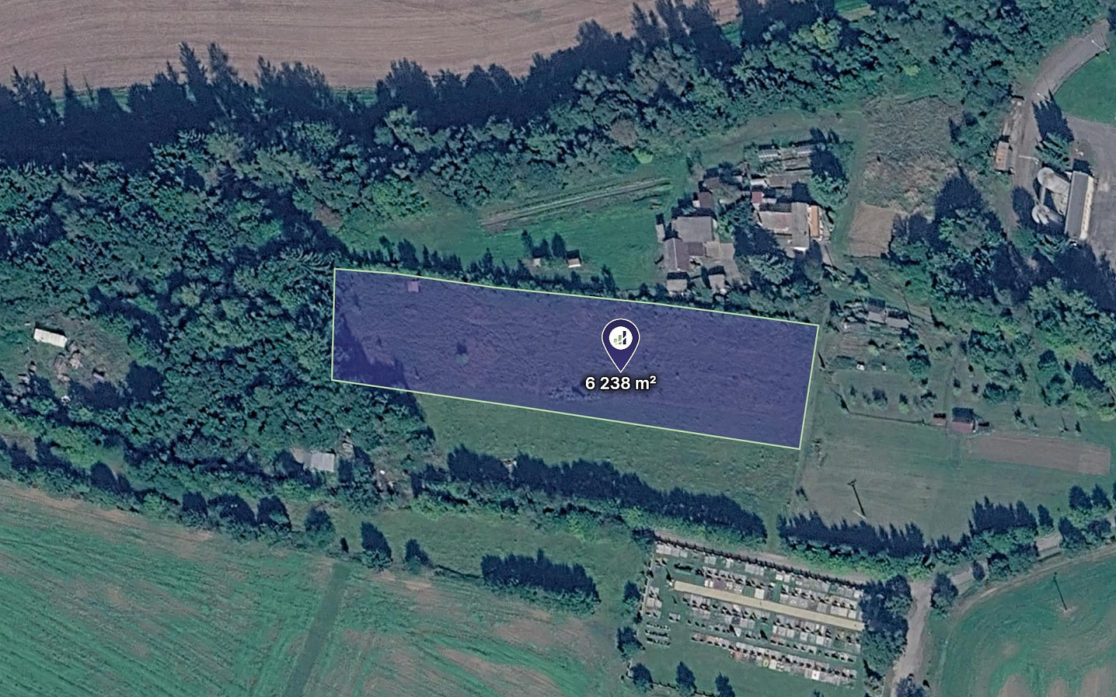 Prodej pole 6 238 m²