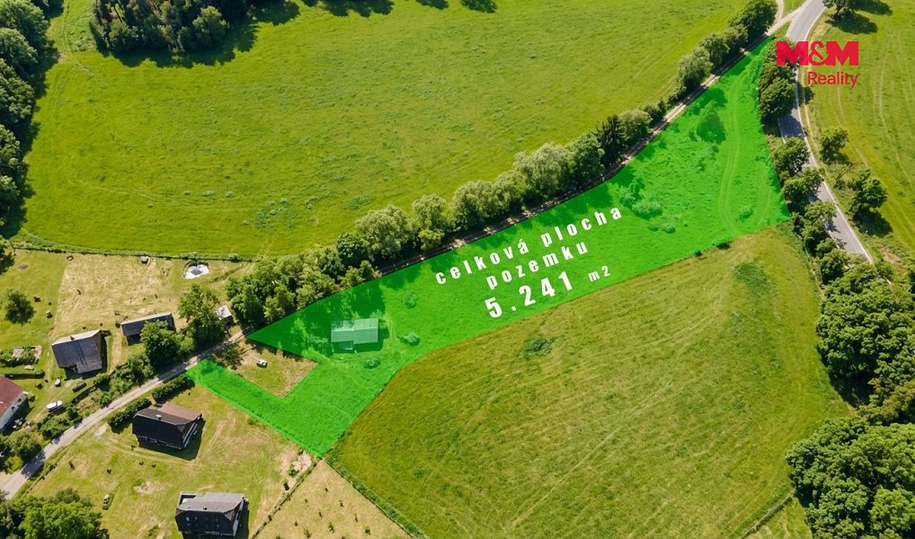 Prodej stavebního pozemku 5 241 m², Dalečín – náhled fotky 4