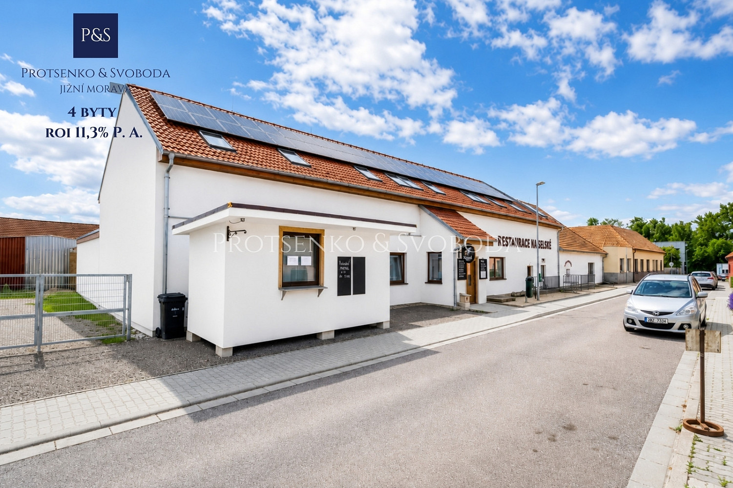 Prodej nájemního domu, činžáku 218 m²