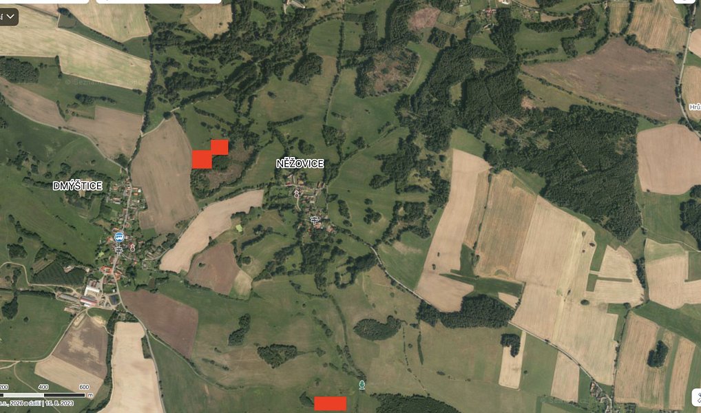 Prodej pozemku, 24908 m², Něžovice - Písek, Milevsko