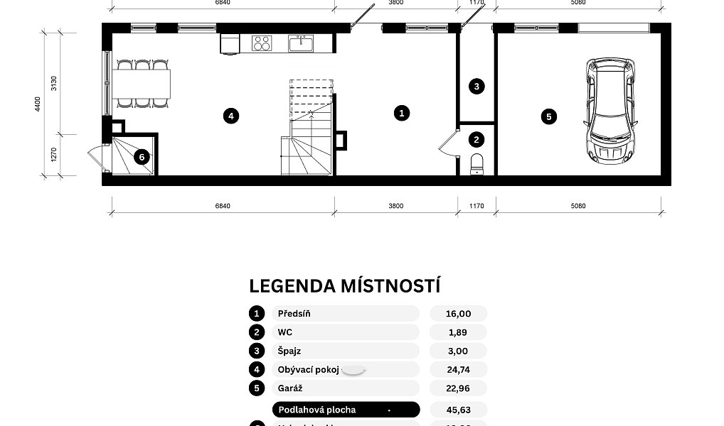 Prodej domu 93 m² s pozemkem 1 376 m², Hradec Králové – náhled fotky 20
