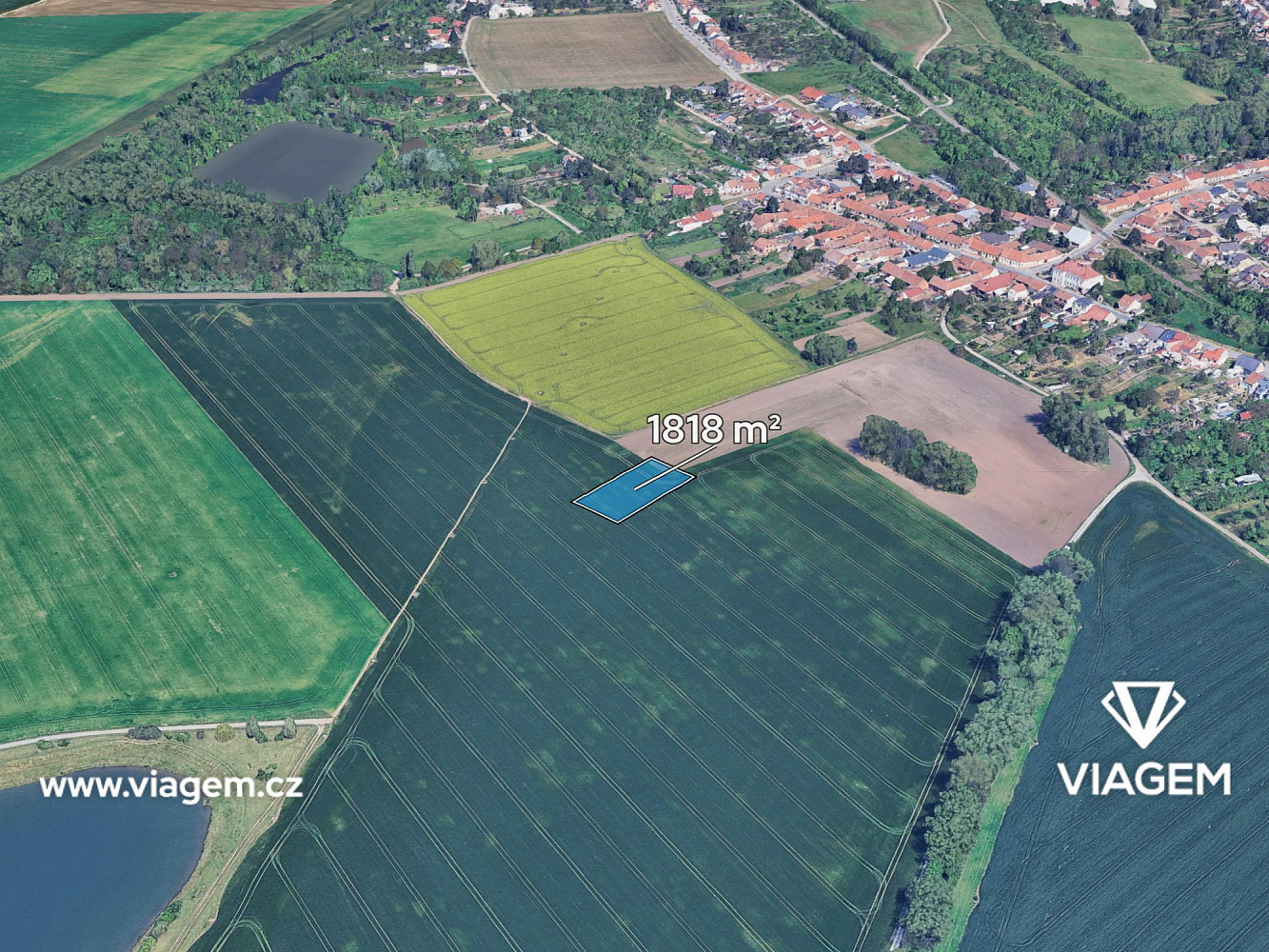 Prodej pole 454 m²