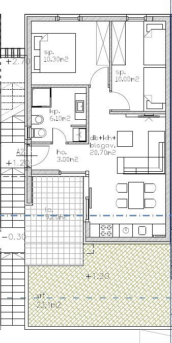 Prodej bytu atypického 72 m²