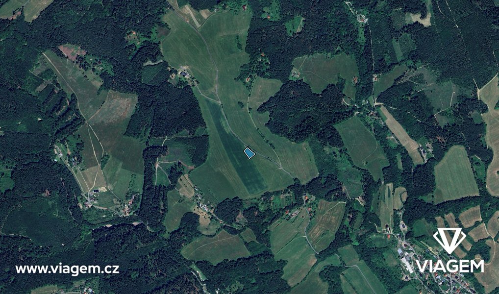 Prodej pole 744 m², Hošťálková – náhled fotky 3